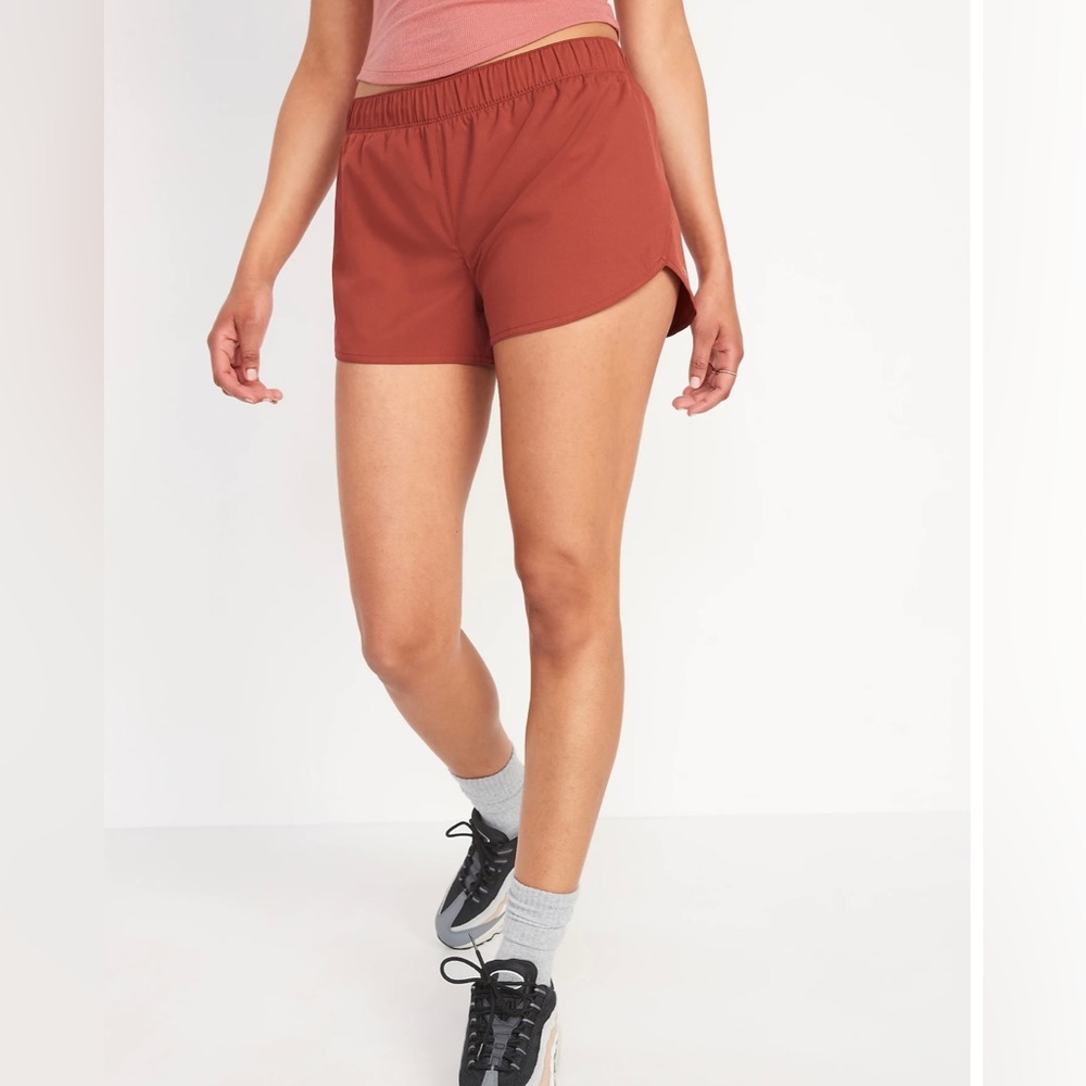 Mid-Rise Running Shorts